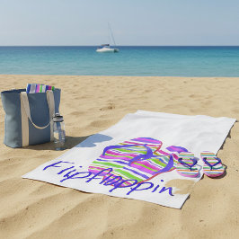 Flip floppin' strandlaken