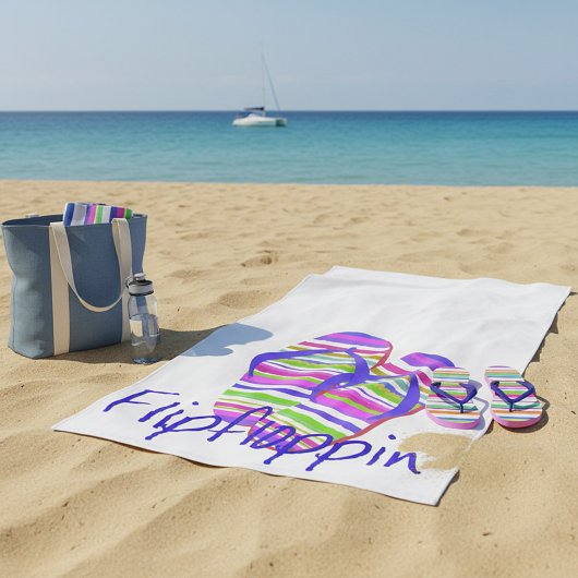 Flip floppin' strandlaken