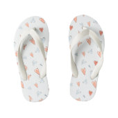 Flip Flops Children - Hearts Pattern (Voetbed)
