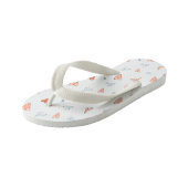 Flip Flops Children - Hearts Pattern (Schuin)