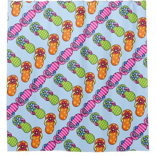 Flip Flops Douche rideau (Devant)