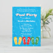 Flip Flops et Water Pool Invitation (Debout devant)
