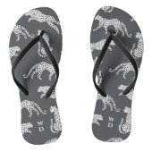 Flip Flops | Luipaardprint Strandsandalen (Voetbed)