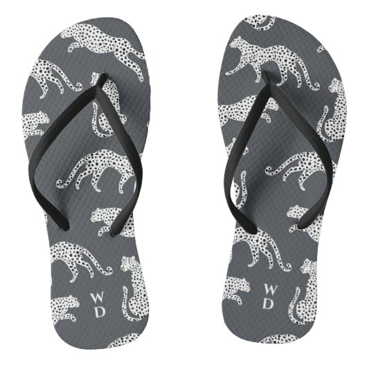 Flip Flops | Luipaardprint Strandsandalen (Voetbed)