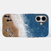 Flip Flops op het Strandzand Case-Mate iPhone Case (Achterkant (horizontaal))