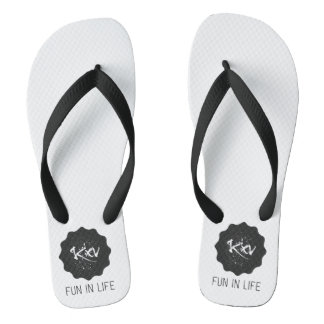 Flip Flops Paar Fun in Life 