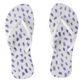 Flip Flops - Purple Pattern (Voetbed)