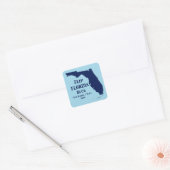 Flip Florida Blue voor 2024 Vierkante Sticker (Envelop)