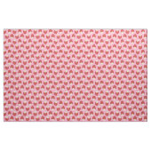 Flip fraise sur tissu rose (Fat Quarter)