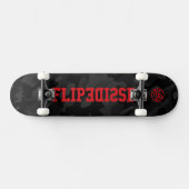 Flip kant voor de echte skateboarders camo skateboard (Horizontaal)