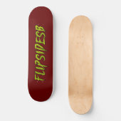 Flip Side Zombie Monster Skateboard (Voorkant)
