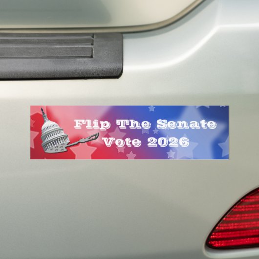Flip The Senate Vote 2026 Bumpersticker (Op auto)