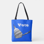 Flip The Senate Vote Blue 2026 Draagtas (Achterkant)