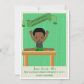 Flip & Tumble Birthday Invitation Kaart (Achterkant)