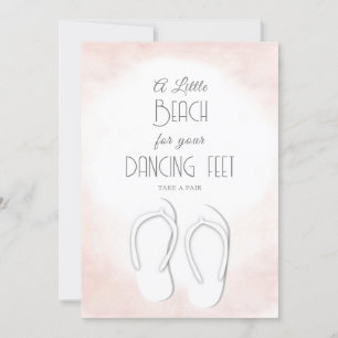 Flipflops Dansende Voeten Kaart