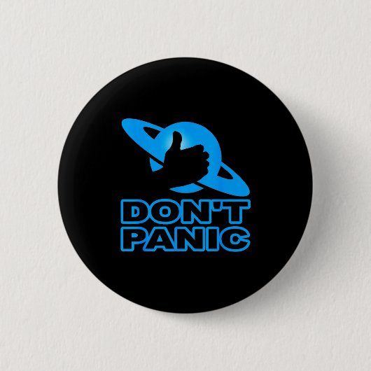 Flipn Sweet Don't Panic  Ronde Button 5,7 Cm (Voorkant)