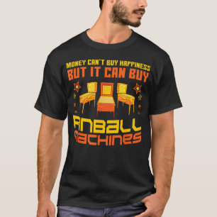 Flipperkast Grappige Vintage Arcadespelletjes T-shirt