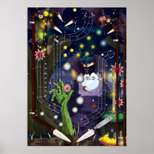 Flipperkast Poster