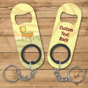 Flipperkast-sleutelhanger flesopener mini flessenopener