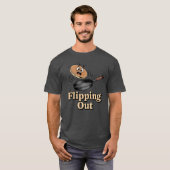 Flipping Out | Funny Chef Humor   T-shirt (Voorkant volledig)