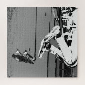 Flipping the Board - Skateboarder Legpuzzel (Horizontaal)