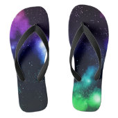 Flippity, Floppety, Space Teenslippers (Voetbed)