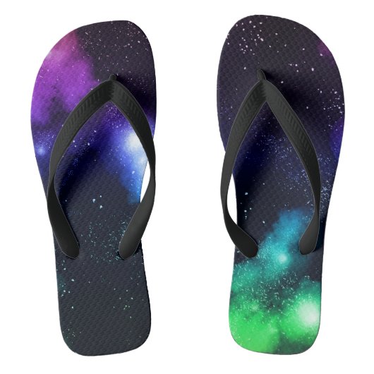 Flippity, Floppety, Space Teenslippers (Voetbed)
