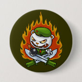 Flippy Flame Tattoo Button (Voorkant)