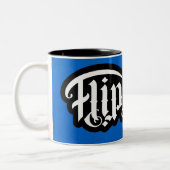 FlipScript Ambigram Mug (Gauche)