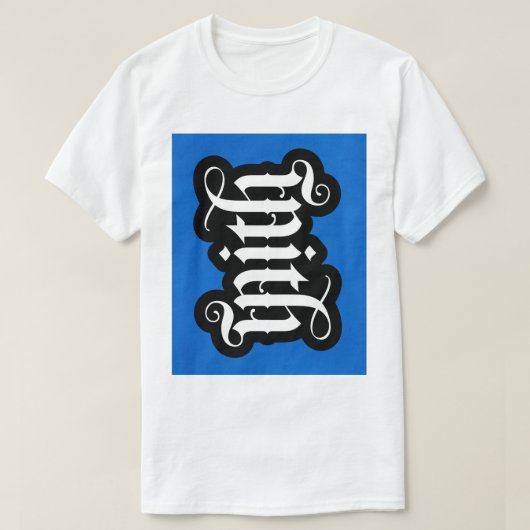 FlipScript Ambigram T-Shirt (Design voorkant)