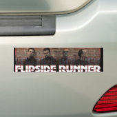 Flipside Runner Bumpersticker (Op auto)