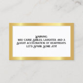 Fliratie Visitekaartje (Voorkant)