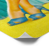 Flireren bij Mirror Pin Up Poster (Hoek)