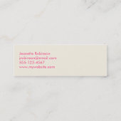 Flirt carte rose orange amour sourire émoticône me (Dos)