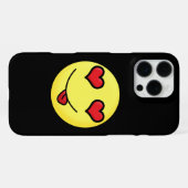 flirt-emoji iPhone hoesje (Achterkant horizontaal)