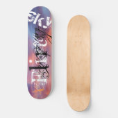 flirt sky skateboard (Voorkant)