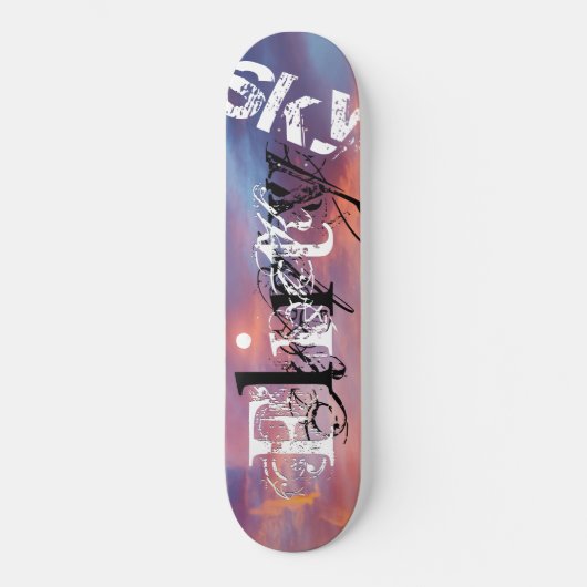 flirt sky skateboard (Voorkant)