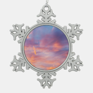 flirt sky tin sneeuwvlok ornament