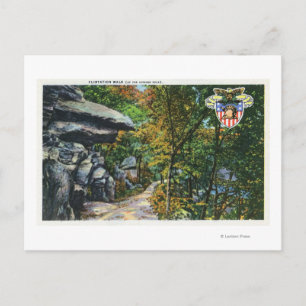 Flirtation Walk Uitzicht van de Kissingrots Briefkaart