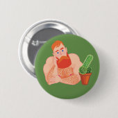 Flirtatious Guy Ronde Button 5,7 Cm (Voorkant /achterkant)