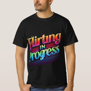Flirten in uitvoering – Levendig T-shirt van Neon