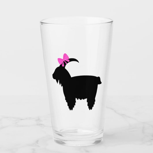 Flirterige Geit Glas (Voorkant)