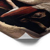 Flirting An Art Deco Couple Poster (Hoek)