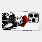flirty, Amerikaans man, Amerikaanse strips, graffi Case-Mate iPhone Case (Achterkant (horizontaal))