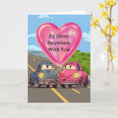 Flirty Anniversary Card Kaart (Gele Bloem)