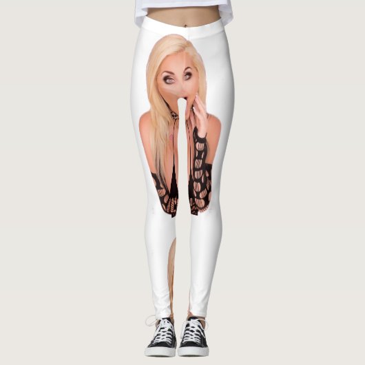 Flirty blonde Thunder_Cove Leggings (Voorkant)