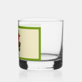 Flirty chili gepersonaliseerd met naam whisky glas (Links)