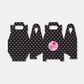 Flirty kerstavond bedankdoosjes (Uitgevouwen)