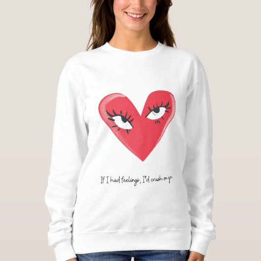 Flirty Valentine's Day Sweatshirt (Devant)