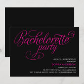 FLIT| INVITATION DE LA PARTIE BACHELORETTE (Devant / Derrière)